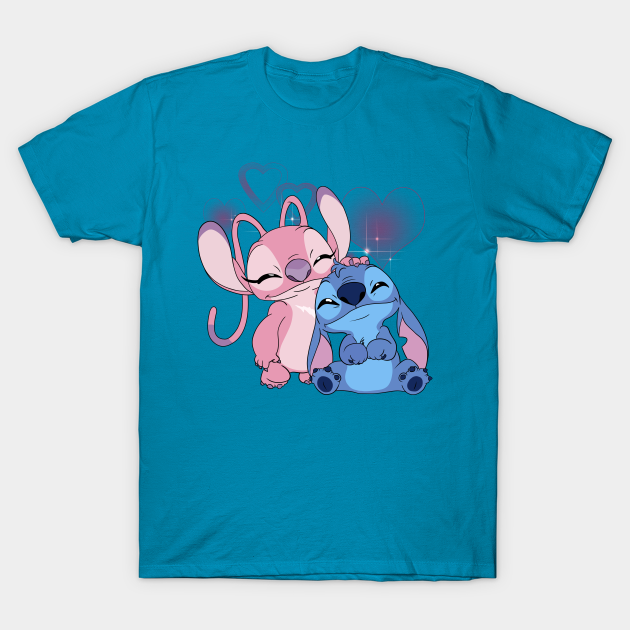 Cute Stitch & Angel Lilo And Stitch TShirt TeePublic